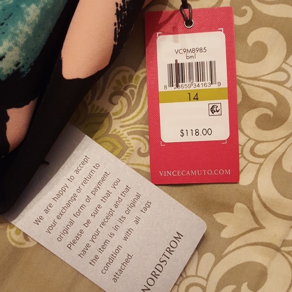 Vince Camuto Floral Dress size 14 - Picture 6 of 7